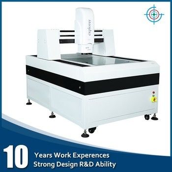 Linha central baixa de mármore da máquina quatro da inspeção 3D CMM para plásticos da eletrônica