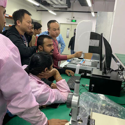 Tipo automático CMM do pórtico, instrumento de medição 3D com ponta de prova do toque