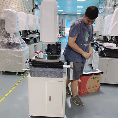 Máquina de medição ótica eletrônica manual do contorno para medidas das linhas